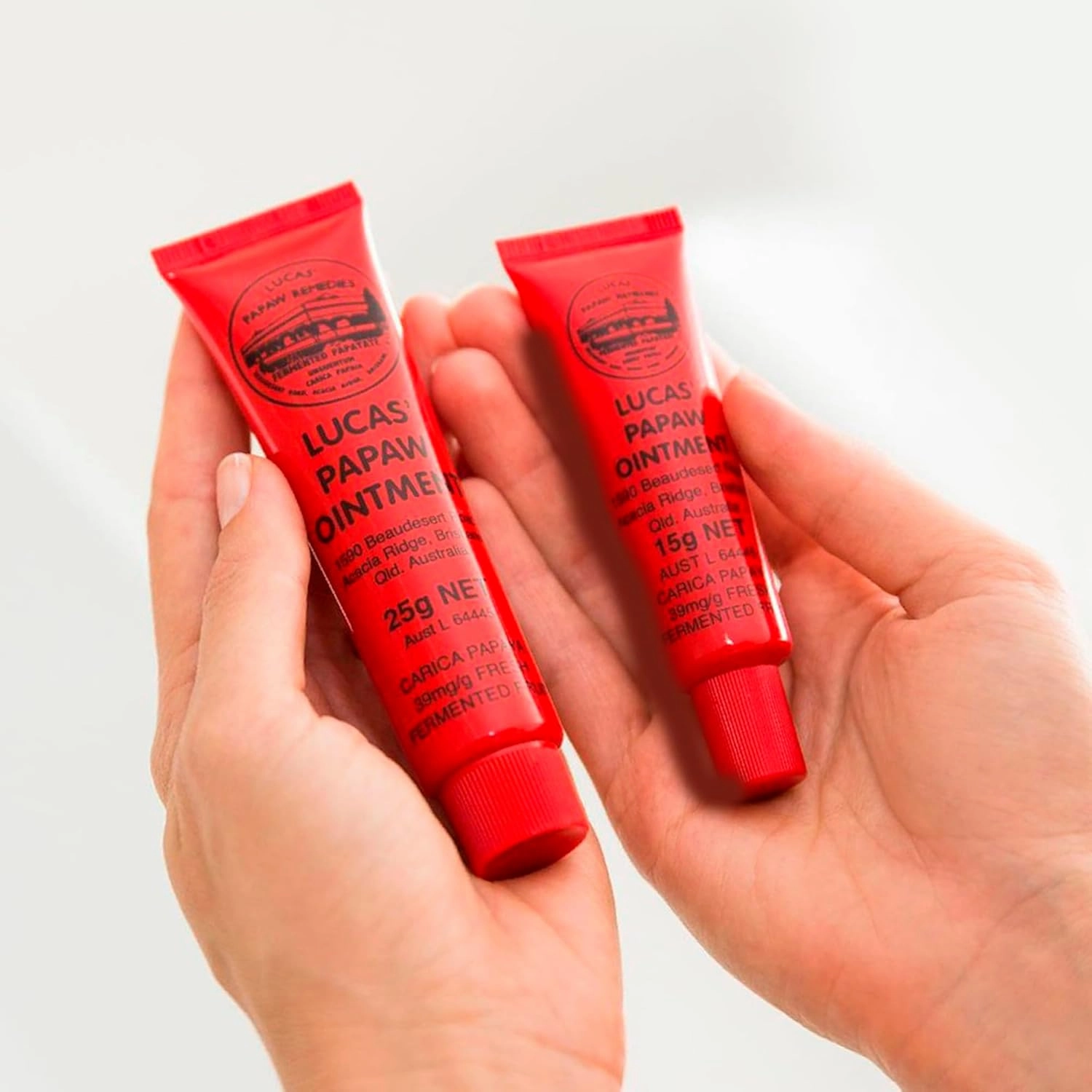 Lucas Pawpaw Lip Ointment, Lucas Pawpaw Cream, Lucas Pawpaw Ointment for Lips & Dry Skin (15g   25g)