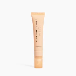   Lux Unfiltered N°15 Soothing Lip Serum – Fragrance Free, Moisturizing, Hydrating Lip Balm with Hyaluronic Acid & Shea Butter – Cooling Touch Applicator - Vegan, Cruelty-Free, & Petroleum-Free