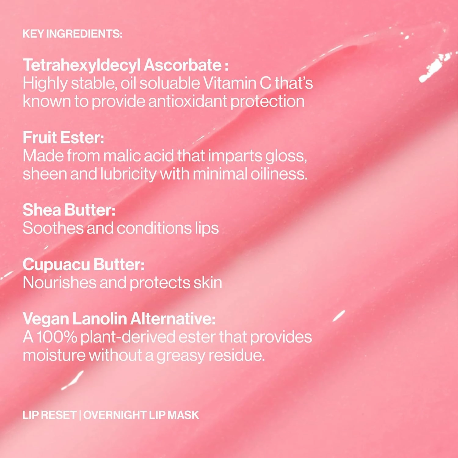 MAKE Beauty Lip Reset Overnight Lip Mask. Nourishing, Hydrating Lip Treatment for Dry, Flaky Lips. Plumps, Softens, and Smooths. Violet Vapor Flavor