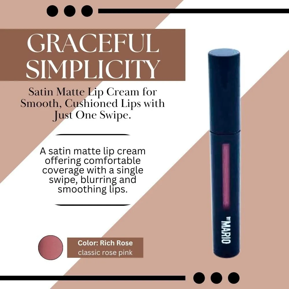 MAKEUP BY MARIO Ultra Suede™ Cozy Lip Creme Rich Rose