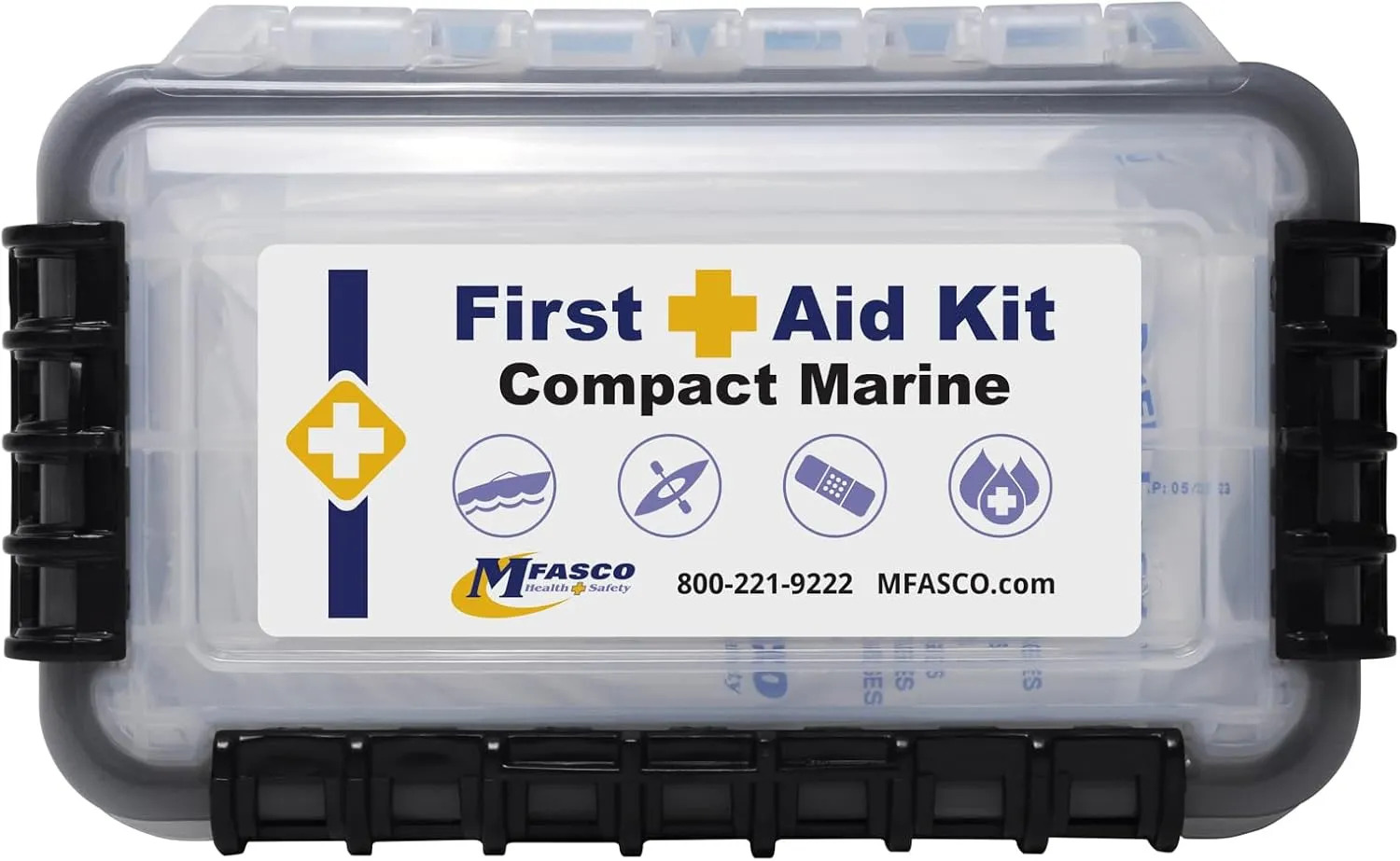 Marine First Aid Kit Small Waterproof Container