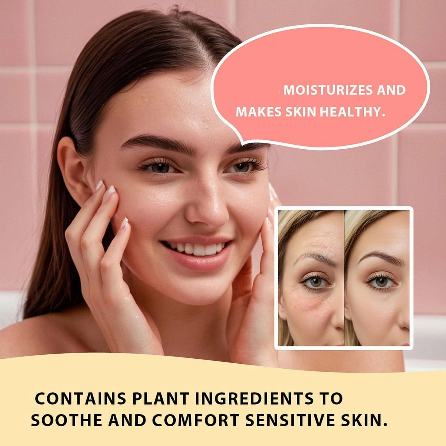 Marromi Beef Tallow for Skin, Marroomi Tallow Honey Balm, Maromi 𝐓𝐚𝐥𝐥𝐨𝐰 Honey Balm, Organic Grass-Fed Beef 𝐓𝐚𝐥𝐥𝐨𝐰 𝐁𝐚𝐥𝐦 with Raw 𝐇𝐨𝐧𝐞𝐲, Deeply Moisturizes The Skin (2 Pcs)