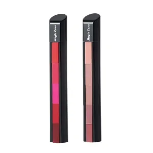 Matte Lipstick Makeup Set, Velvet Hydrated Moisturizing Long Lasting Lip Gloss Makeup Gift Sets For Girls And Women（5 In 1 ） (Color : 3PCS)