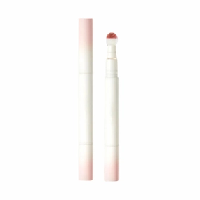Matte Lip Glaze, Powder Cream Cushion Lip Cream, 20 Ml Matte Lip Glaze Brick Red Whitening Lipstick Makeup Lip Mud Lip Powder Cream Lipstick (Hot Pink, Standard)