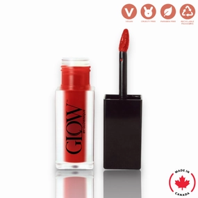Matte Lip Stain - Velvet Red (5ml) | GLOWNIQUE