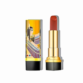 Matte Lipstick The British Museum Egypt Series Luxury Satin Lipstick Long-Lasting Vegan Cruelty-Free (305#)