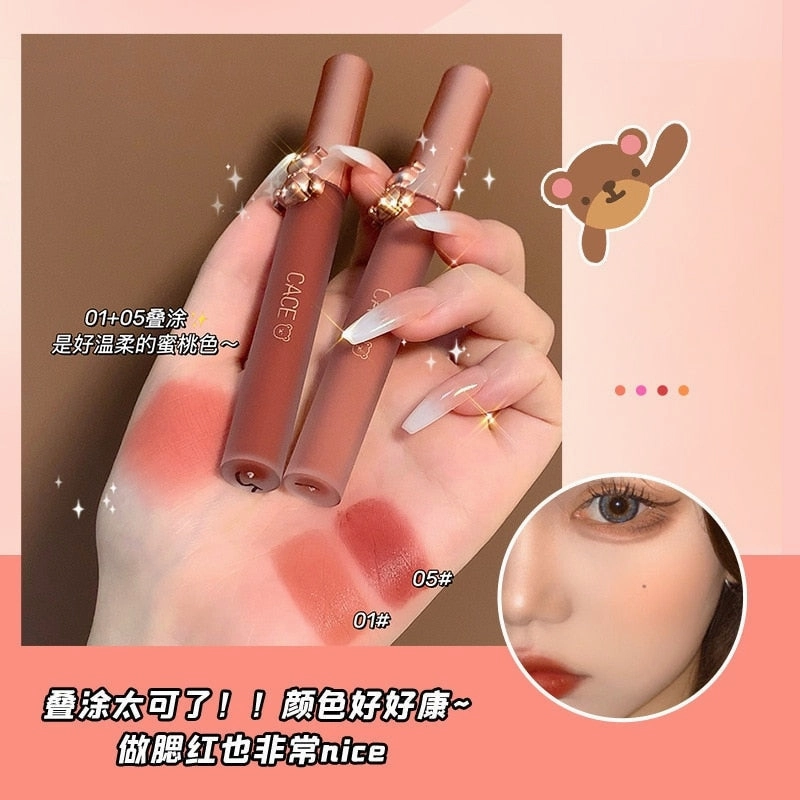 Matte Velvet Bear Liquid Lipstick