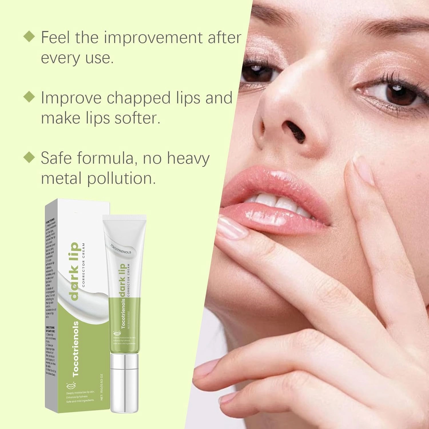 Mavelladark Lips Cream, Dark Lips Corrector Cream, 𝐋𝐢𝐩𝐬 Balm for Dark Lip Moisturizer Nourishing Essence, Deep Hydrating & Nourishing (15g*3)