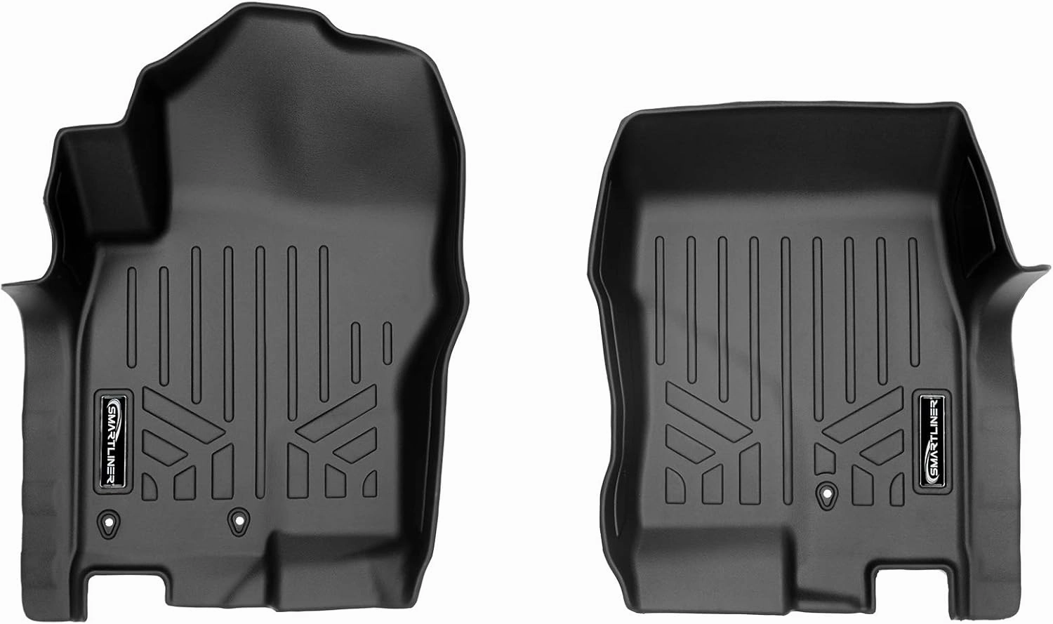 MAX LINER A0121 for 2008-2021 Nissan Frontier with Dual Drivers Side Floor Posts, Black
