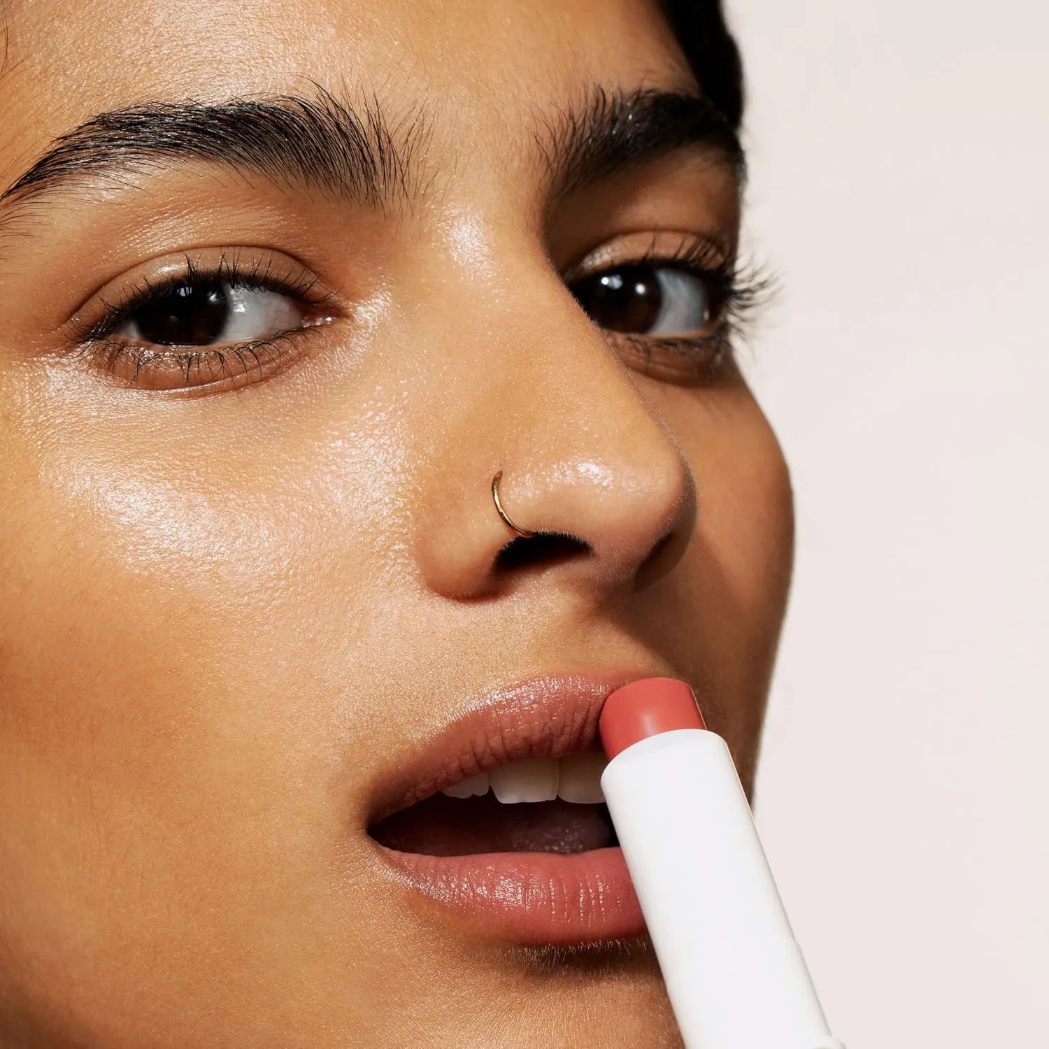 Melixir Vegan Lip Butter #05 Dewy Rose(Tinted) ( 11 more colors), Bee Free, Petrolatum Free, Deep Nourishing Plant-Based Vegan Chapstick, Vegan Lip Balm for Dry, Cracked and Chapped Lips