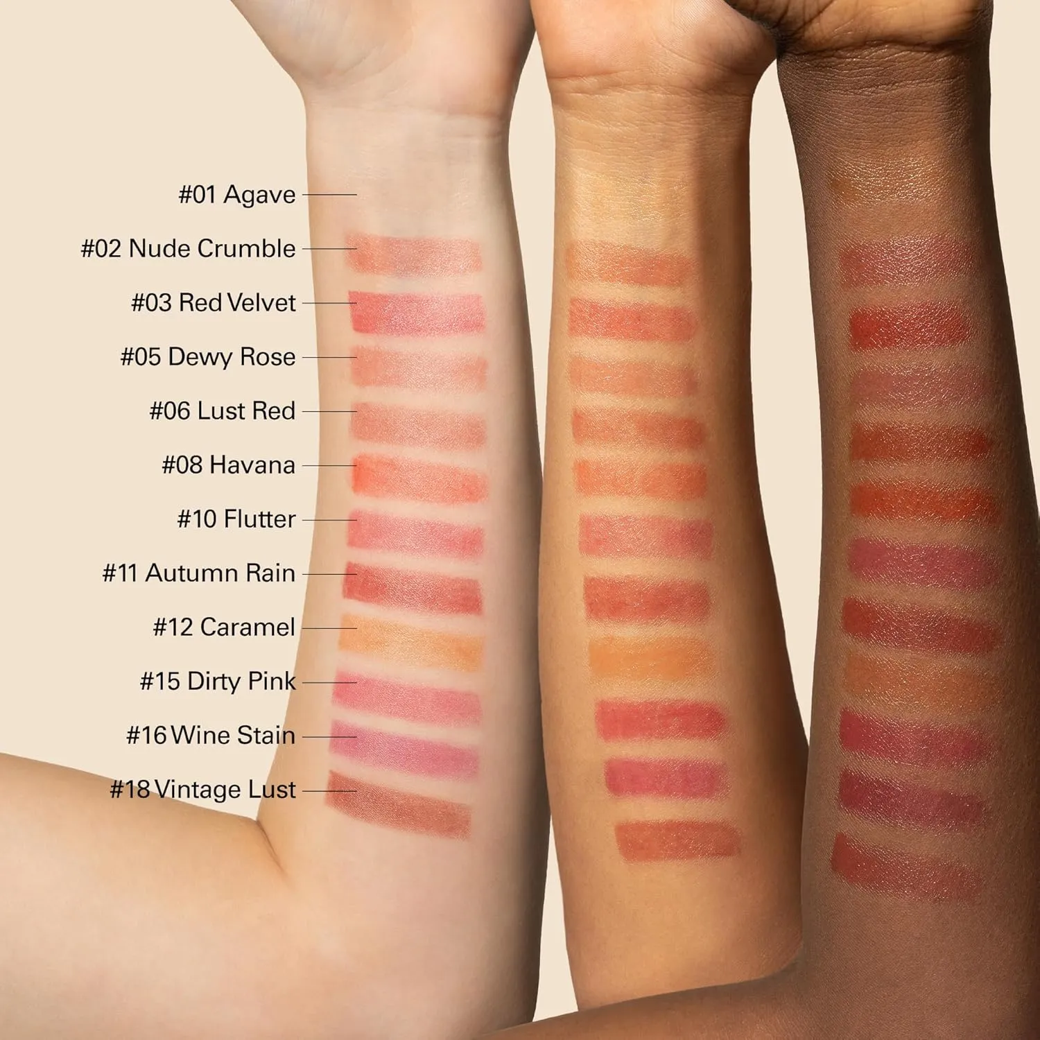 Melixir Vegan Lip Butter #05 Dewy Rose(Tinted) ( 11 more colors), Bee Free, Petrolatum Free, Deep Nourishing Plant-Based Vegan Chapstick, Vegan Lip Balm for Dry, Cracked and Chapped Lips
