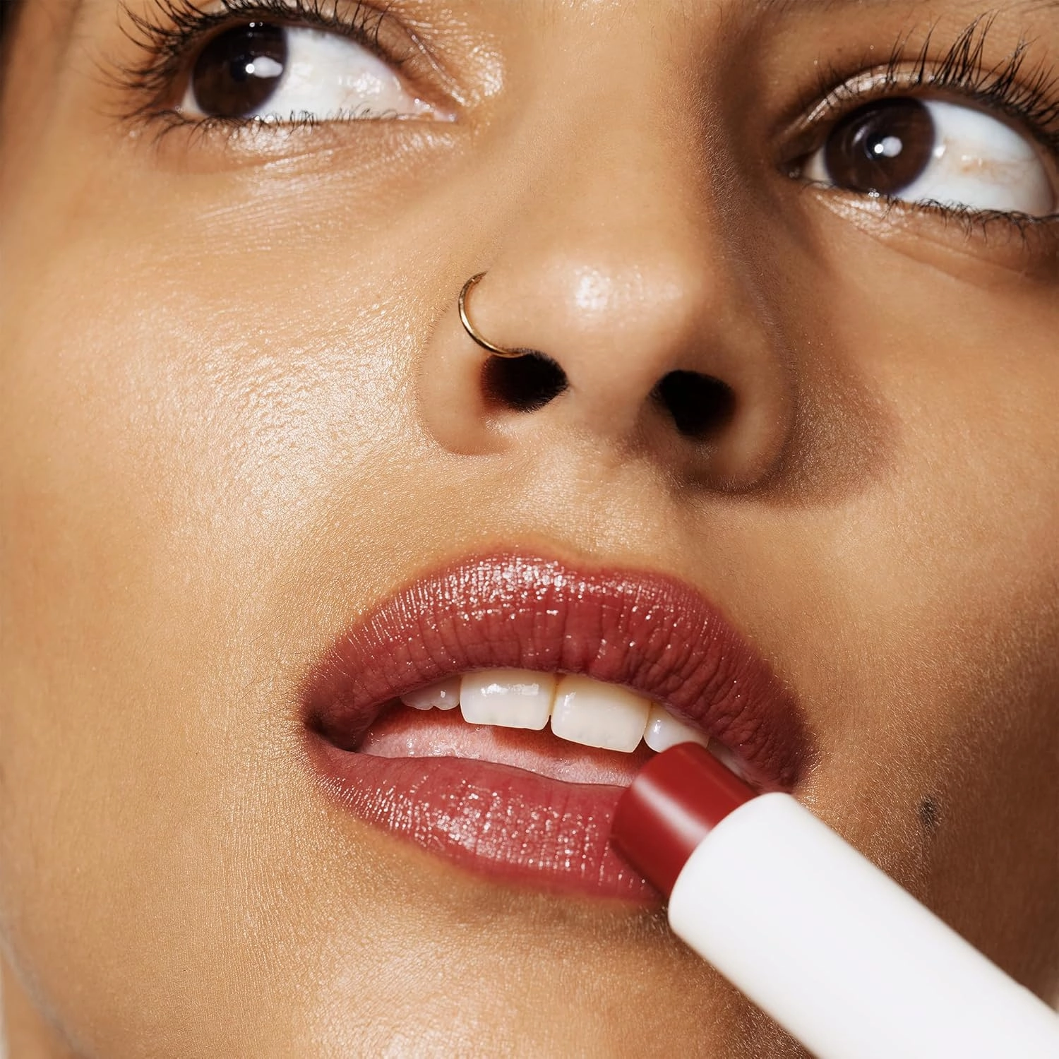 Melixir Vegan Lip Butter #06 Lust Red(Tinted) ( 11 more colors), Bee Free, Petrolatum Free, Deep Nourishing Plant-Based Vegan Chapstick, Vegan Lip Balm for Dry, Cracked and Chapped Lips