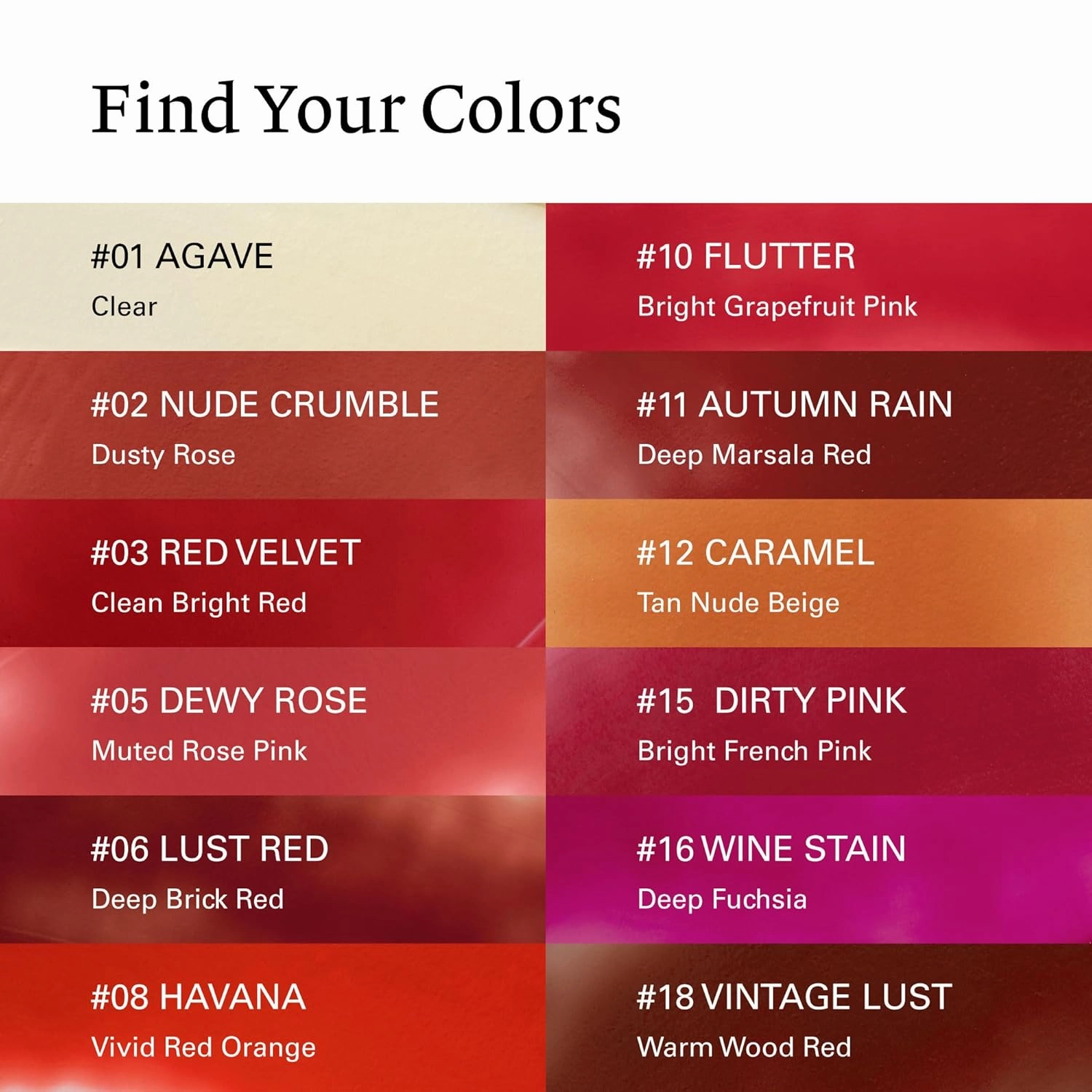 Melixir Vegan Lip Butter #06 Lust Red(Tinted) ( 11 more colors), Bee Free, Petrolatum Free, Deep Nourishing Plant-Based Vegan Chapstick, Vegan Lip Balm for Dry, Cracked and Chapped Lips