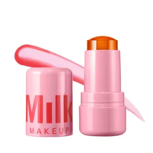Milk Makeup Cooling Water Jelly Tint – Sheer Lip   Cheek Stain with Vegan Collagen, Seawater   Aloe – Hydrating, Long-Lasting, Buildable Lip Tint   Blush
