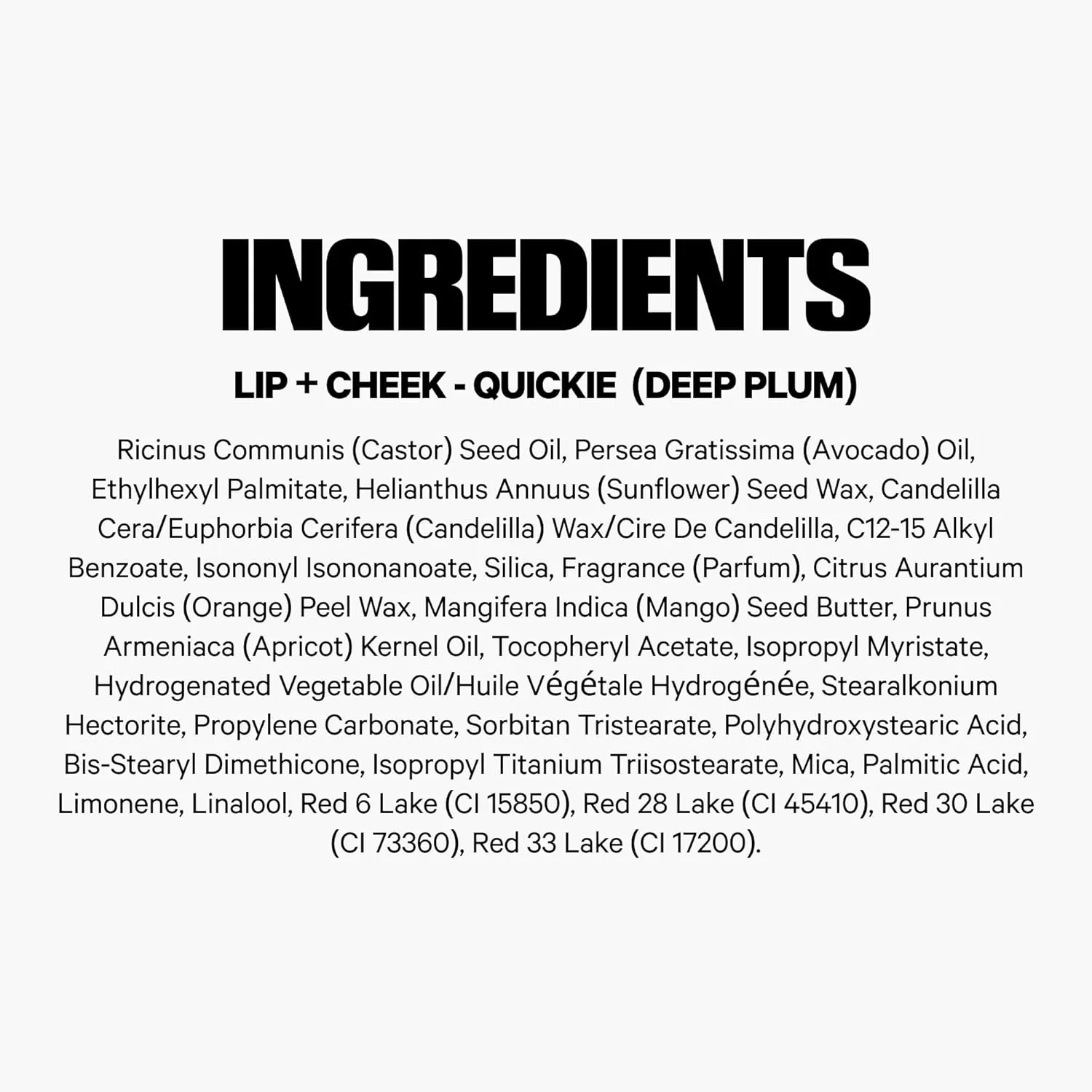 Milk Makeup Lip   Cheek Stick – Multi-Use Cream Blush   Lip Color with Mango Butter, Avocado Oil   Apricot Oil – Hydrating, Buildable, Long-Lasting, Vegan Formula