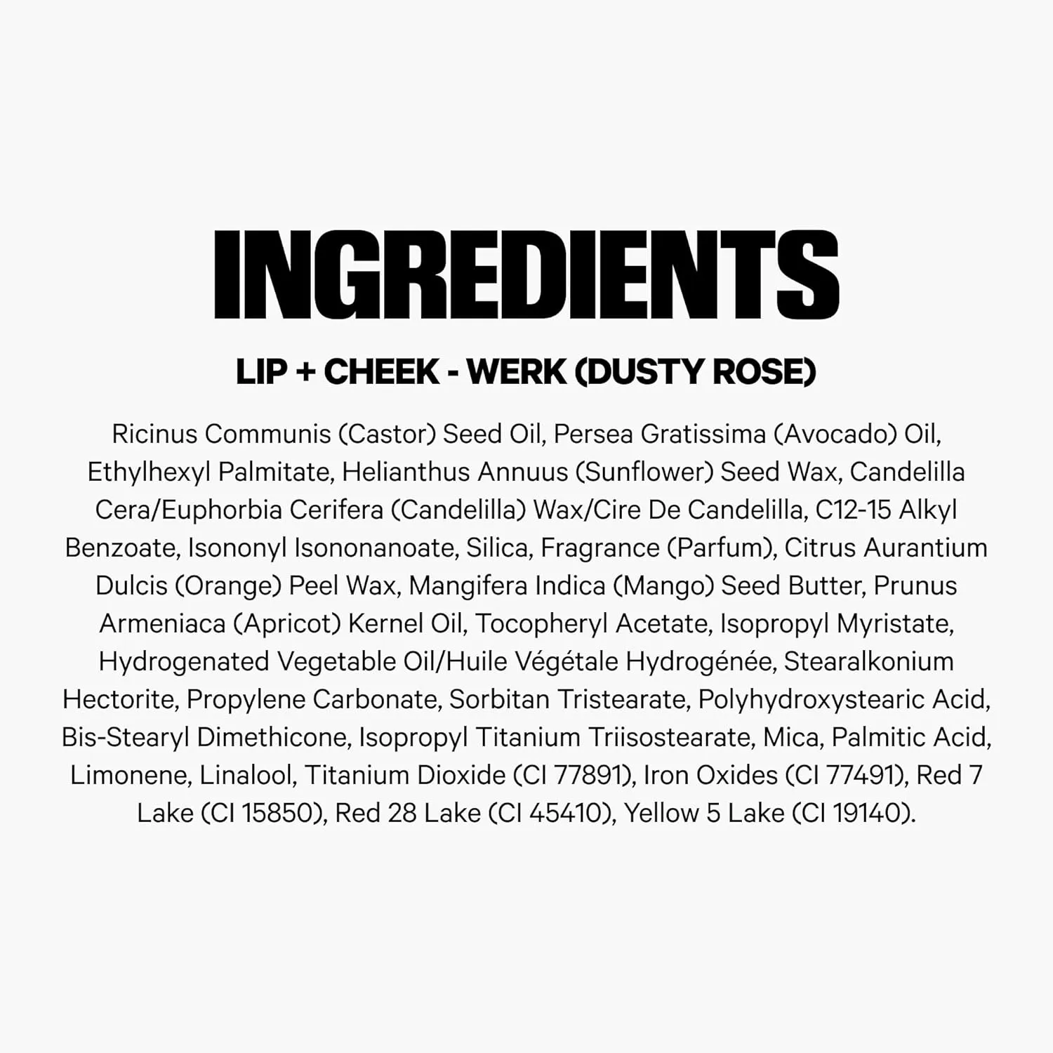 Milk Makeup Lip   Cheek Stick – Multi-Use Cream Blush   Lip Color with Mango Butter, Avocado Oil   Apricot Oil – Hydrating, Buildable, Long-Lasting, Vegan Formula