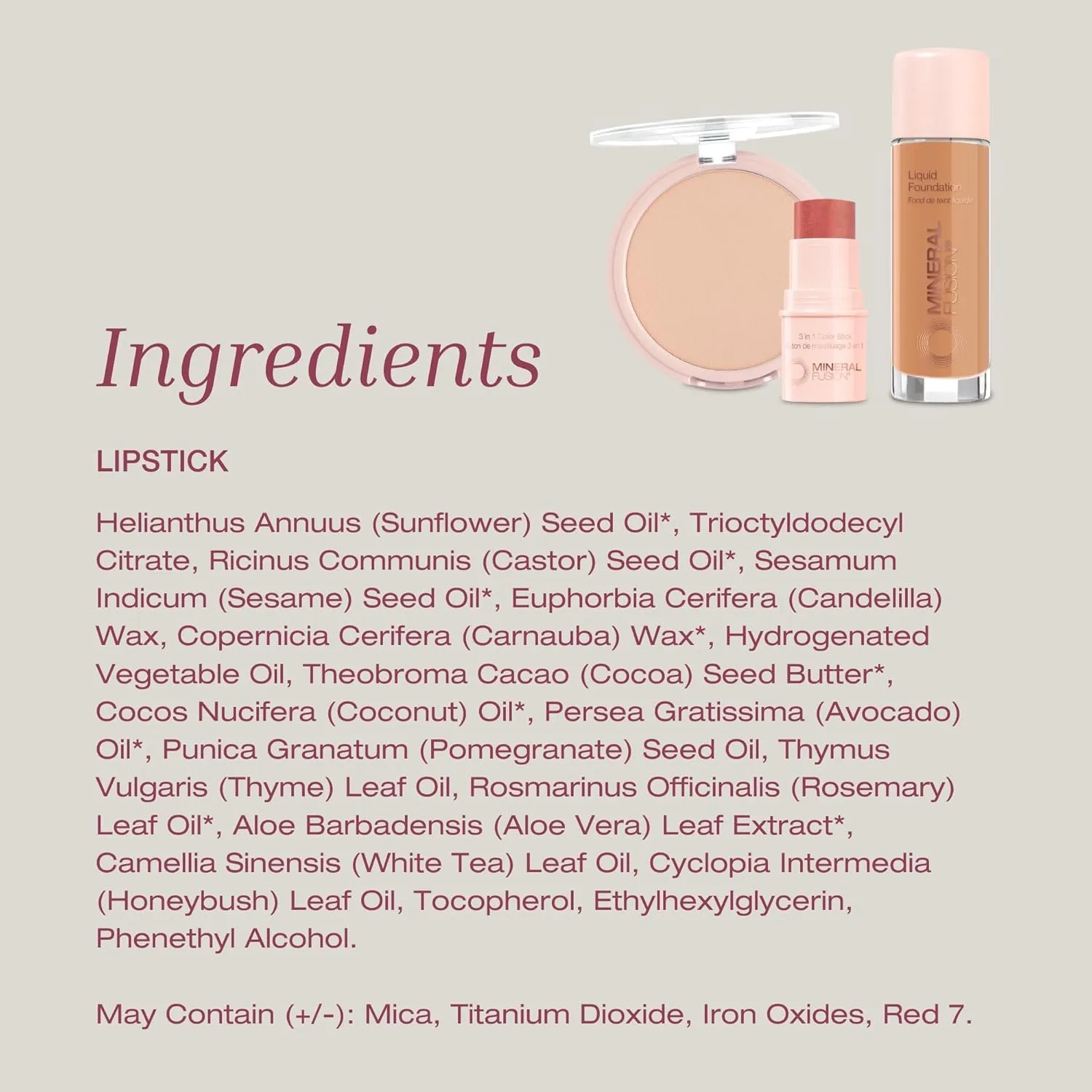 Mineral Fusion Exotic Lip Sheer By Mineral Fusion, 0.137 oz