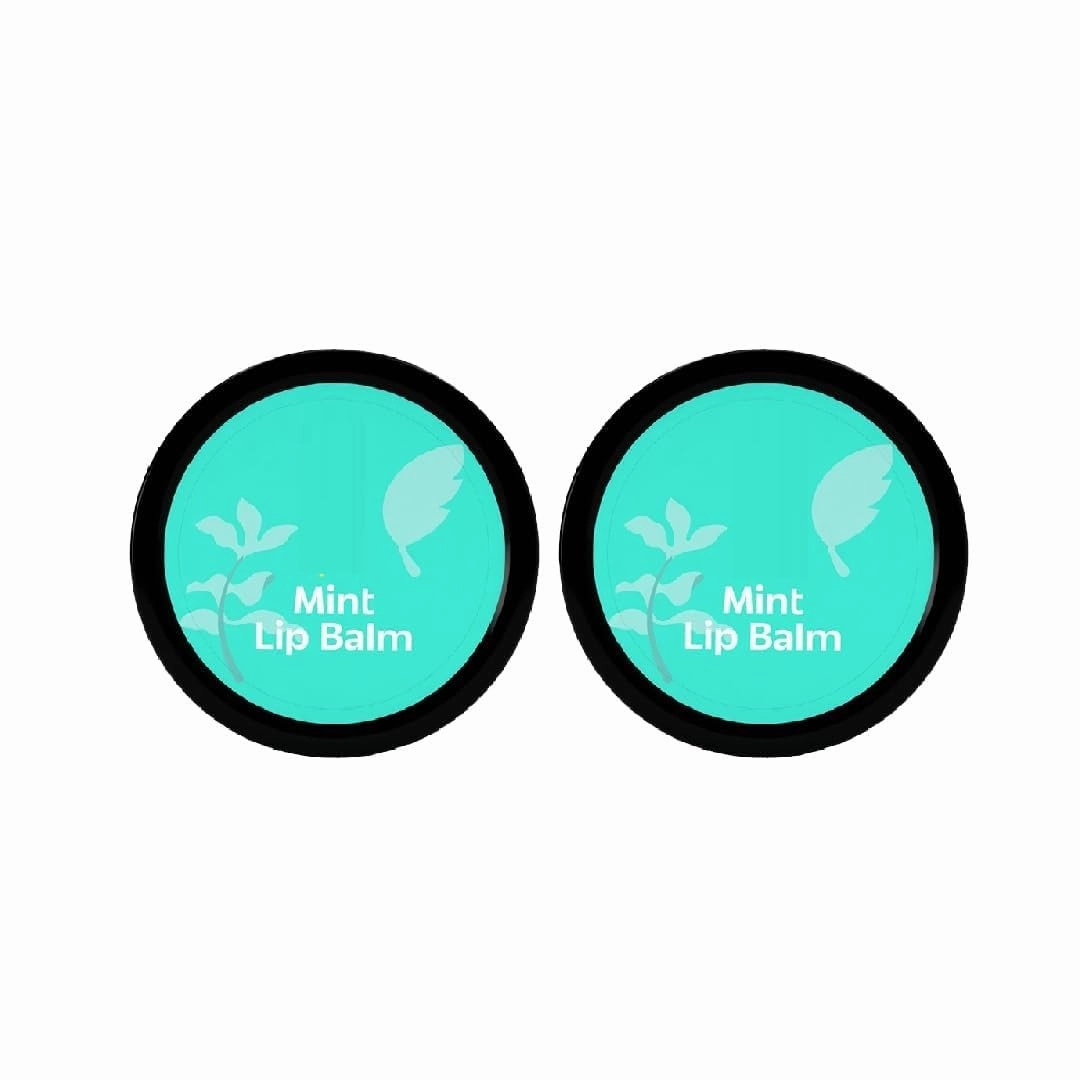Mint Lip Balm | Cucumber   Kokum Butter | Refreshing and Hydrating | For Men & Women | 16 gm (Pack Of 2)