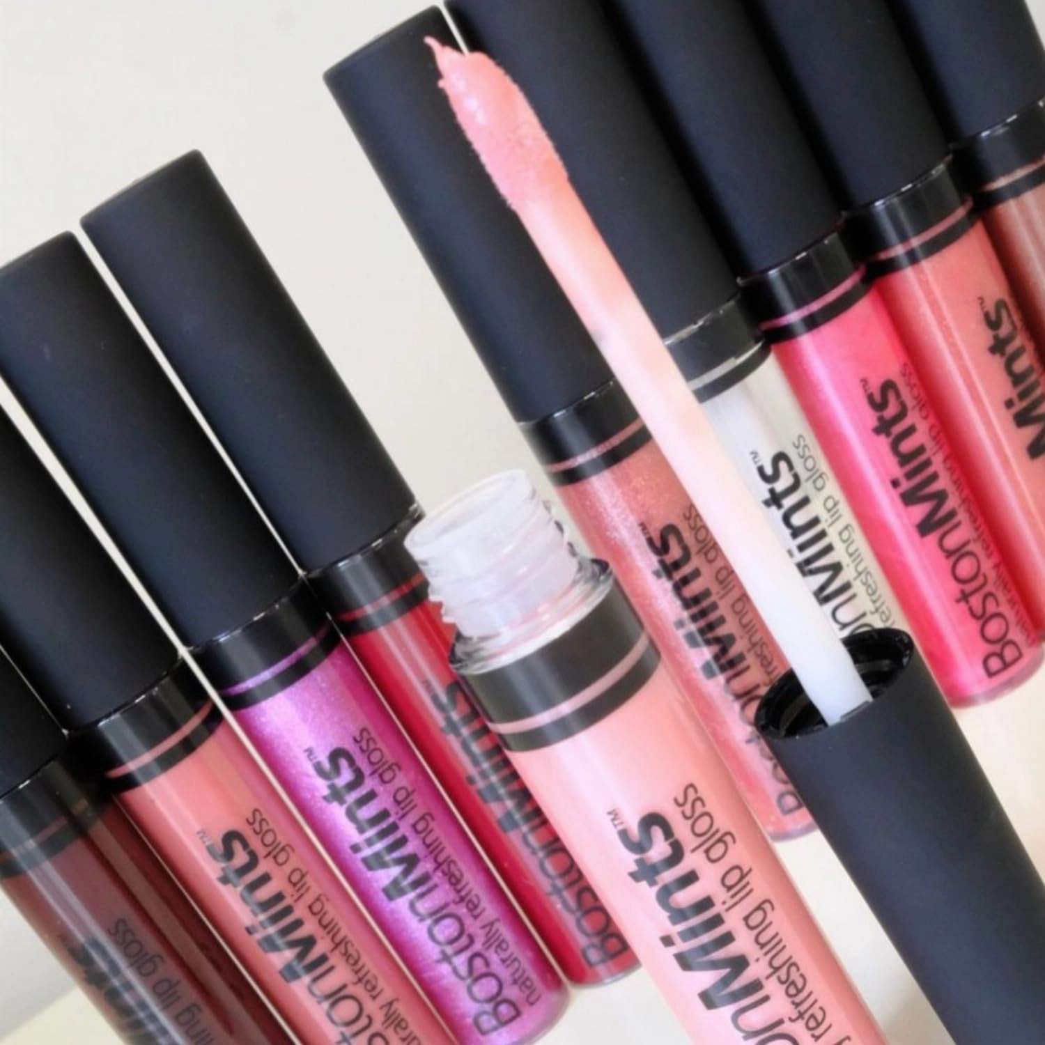 Mint Tucket Red Lip Gloss (.25oz) -Vegan, gluten-free, cruelty-free formula with Aloe, Vitamins C & E, and a refreshing hint of spearmint extract for soft and hydrated lips.