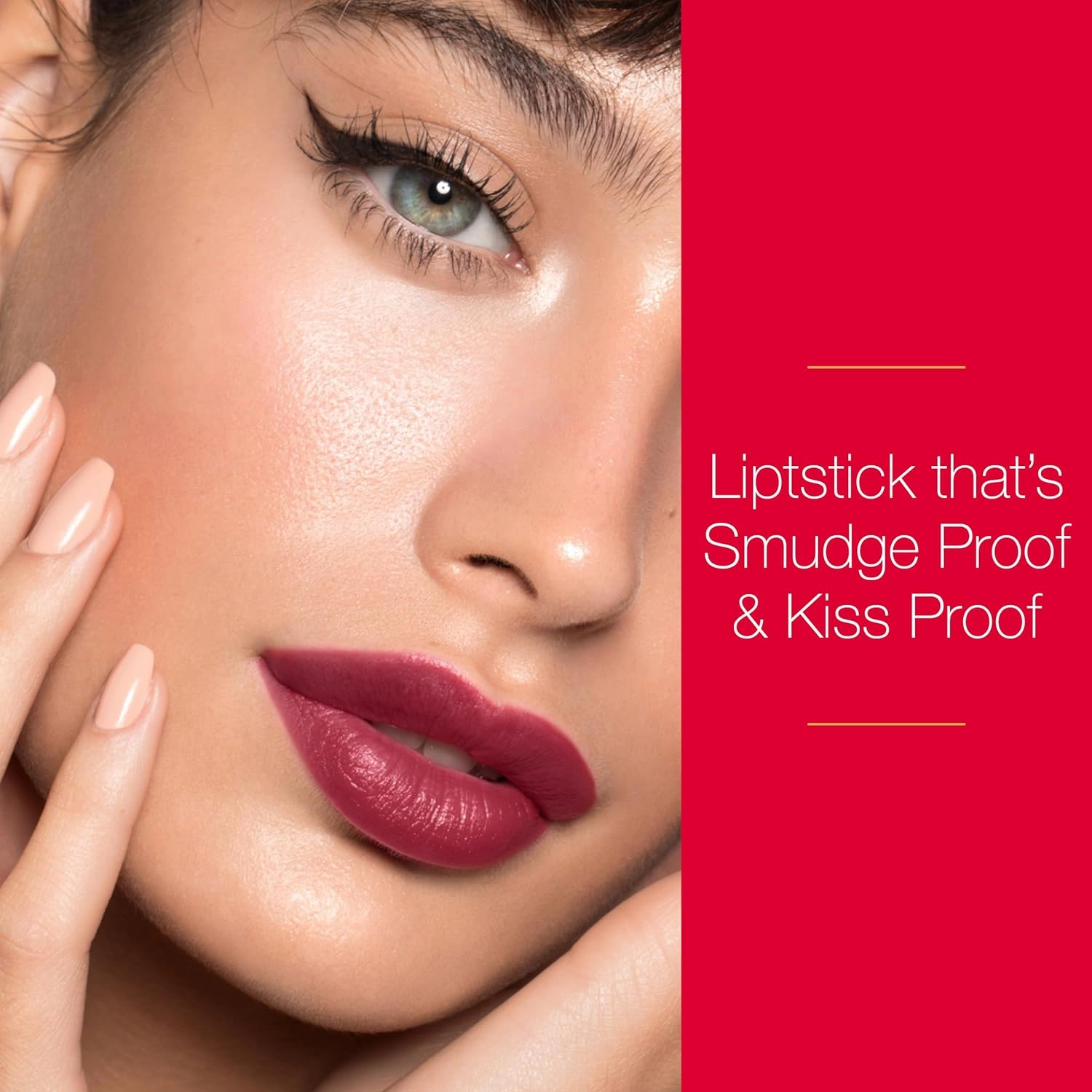 Mirabella Sealed with a Kiss Lipstick for Women - Smudge Proof Lip Stick, Long Lasting Matte Lipstick with No Bleed Hydrating Formula - Lanolin & Vitamin E Infused (Berried Modern Matte)