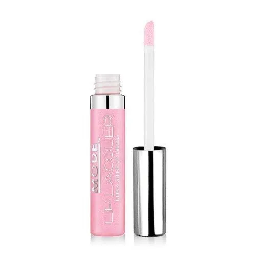 MODE Frosty Cotton Candy Pearly Pink Lip Lacquer Ultra Shine Lip Gloss IT'S A SIN Long Lasting Hydrating Creamy Color, Natural Moisturizing Skincare Fruit Oils, Cruelty Free, Vegan
