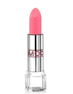 MODE Lustre Lipstick Hot Pink Melon Peach Cream 91, Hydrating Pigment Rich Creamy Lip Color, Nourishing Natural Skincare Fruit Oils, Organic Shea Butter