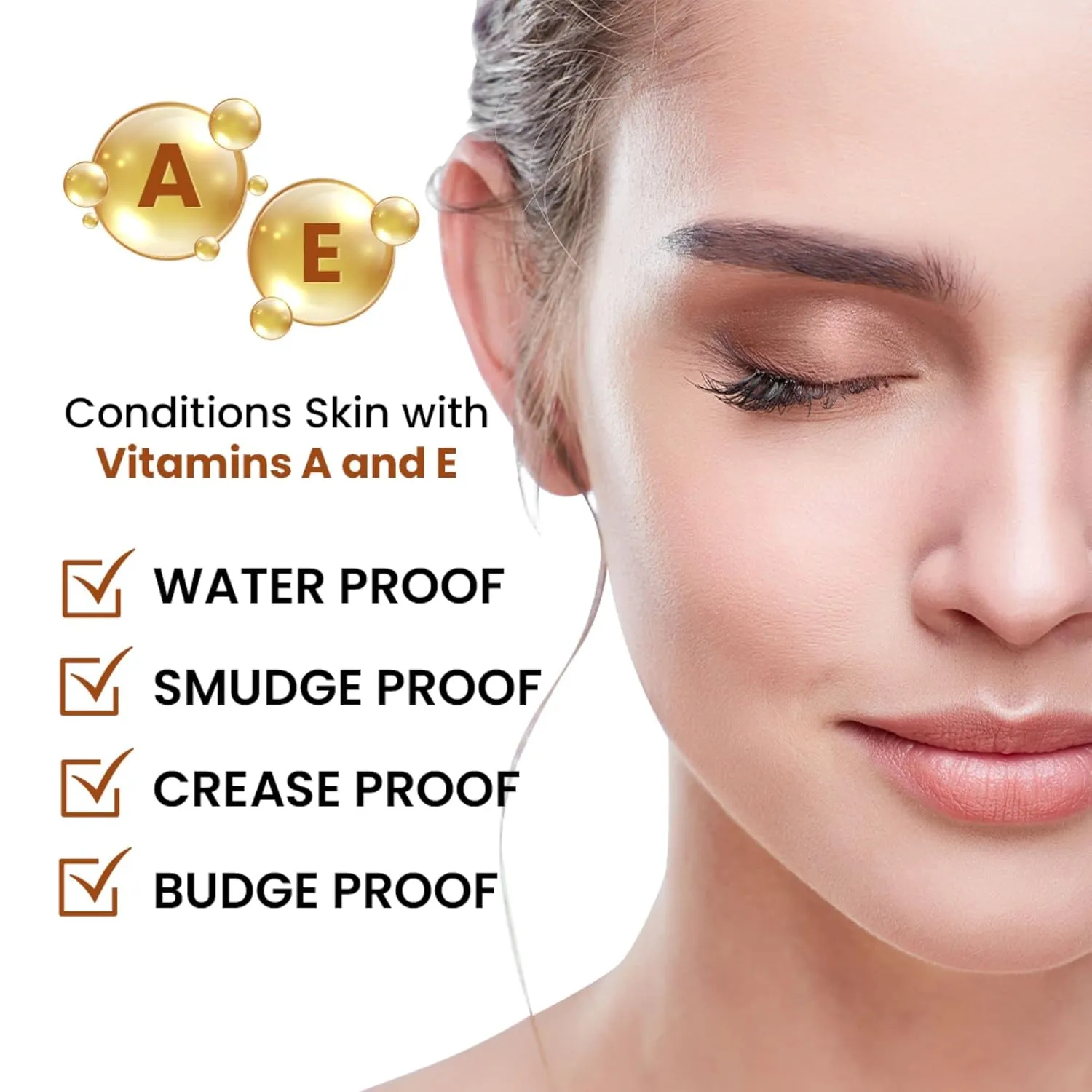 Mommy Makeup Any Wear Creme Eyeshadow - Waterproof, Smudge-proof, Highly Pigmented - Cream Eye Shadow for Eyes, Cheeks & Lips - Oil-free, Paraben-Free, Cruelty Free (Cashmere)