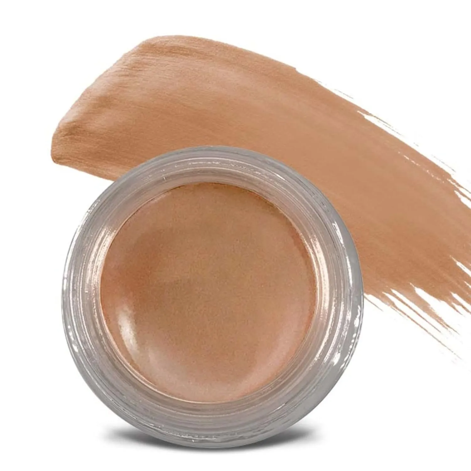 Mommy Makeup Any Wear Creme Eyeshadow - Waterproof, Smudge-proof, Highly Pigmented - Cream Eye Shadow for Eyes, Cheeks & Lips - Oil-free, Paraben-Free, Cruelty Free (Misty Mocha)