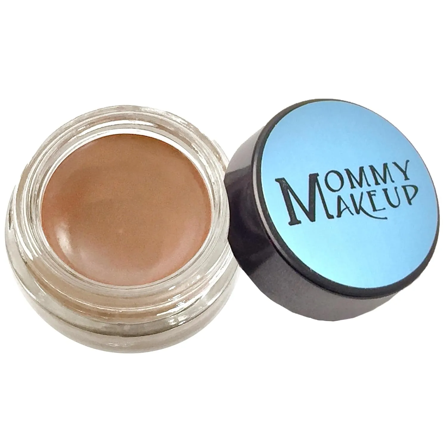 Mommy Makeup Any Wear Creme Eyeshadow - Waterproof, Smudge-proof, Highly Pigmented - Cream Eye Shadow for Eyes, Cheeks & Lips - Oil-free, Paraben-Free, Cruelty Free (Misty Mocha)