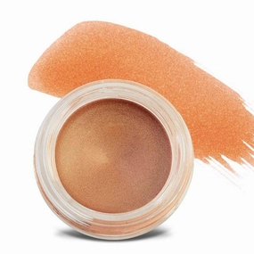 Mommy Makeup Any Wear Creme Eyeshadow - Waterproof, Smudge-proof, Highly Pigmented - Cream Eye Shadow for Eyes, Cheeks & Lips - Oil-free, Paraben-Free, Cruelty Free (Golden Apricot)