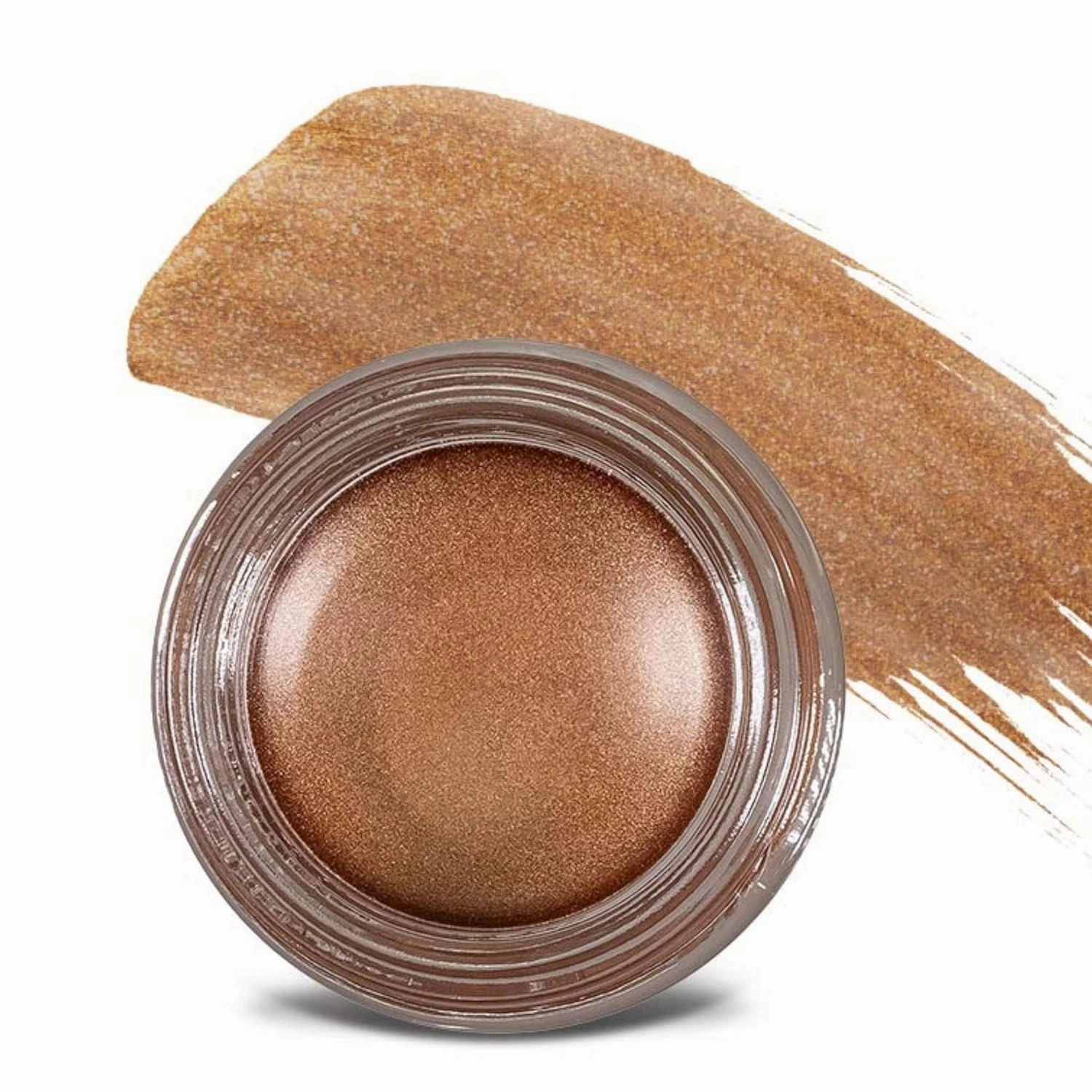 Mommy Makeup Any Wear Creme Eyeshadow - Waterproof, Smudge-proof, Highly Pigmented - Cream Eye Shadow for Eyes, Cheeks & Lips - Oil-free, Paraben-Free, Cruelty Free (Golden Caramel)