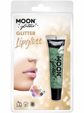 Moon Glitter Holographic Glitter Lipgloss, Green  Wholesale