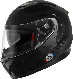 Motorcycle Helmet Bluetooth 5.0 Integrated New EPS FreedConn BM2-S Modular Flip Up Dual Visor Motorbike Helmet DOT FMVSS-218 Approved MP3 FM for Adults Men Women, Select 1 Size Larger