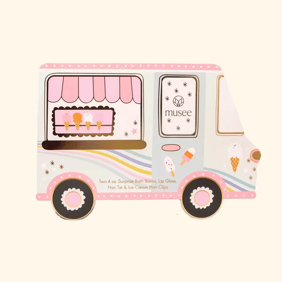 MUSEE BATH BOMB ICE CREAM TRUCK SET