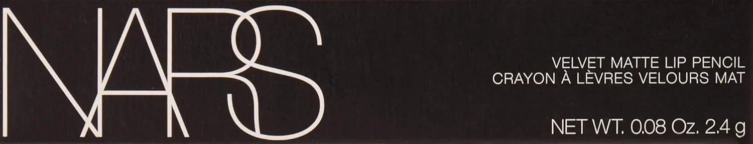 NARS Velvet Matte Lip Pencil, Famous Red, 0.08 Ounce