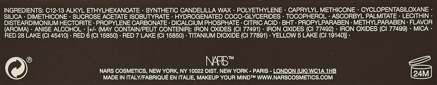 NARS Velvet Matte Lip Pencil, Lets Go Crazy, 0.08 Ounce