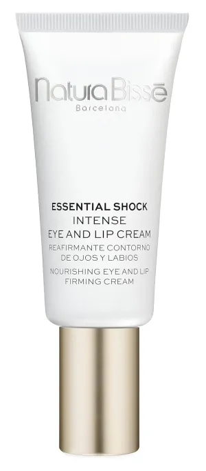 Natura Bissé Essential Shock Intense Eye & Lip Cream | Nourishing Eye & Lip Treatment | Firms, Rejuvenates & Revitalizes | For all skin types, 0.5 Oz