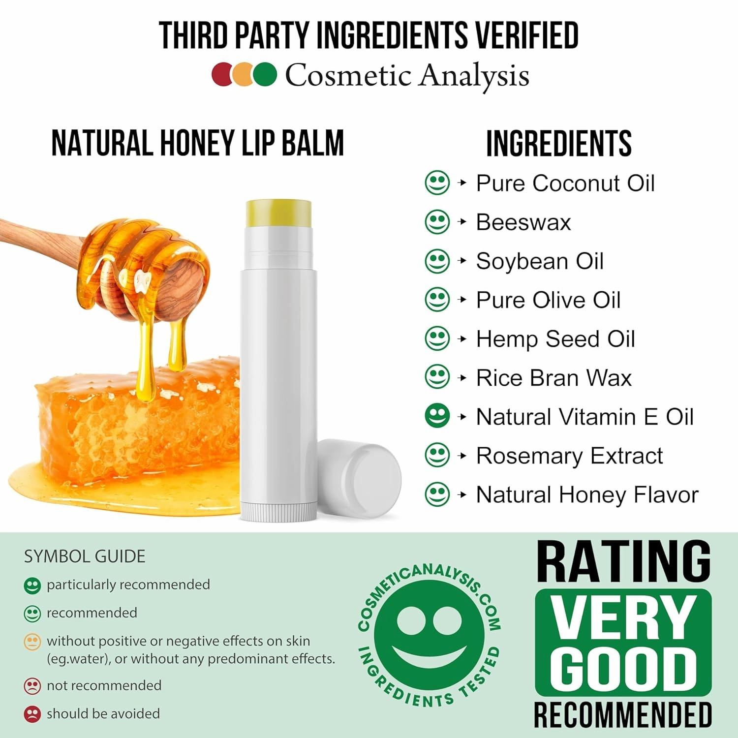 Natural Cherry Lip Balm Bulk, Unlabeled Filled, 100 Pack | Add Your Own Labels