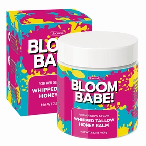 Natural Tallow and Honey Skin Care Balm - 100% Grass Fed Whipped Beef Tallow Face Moisturizer for Women’s Skin - Lip, Face & Body Cream with Raw Manuka Honey, Jojoba & Sweet Almond Oil - 2.82 oz