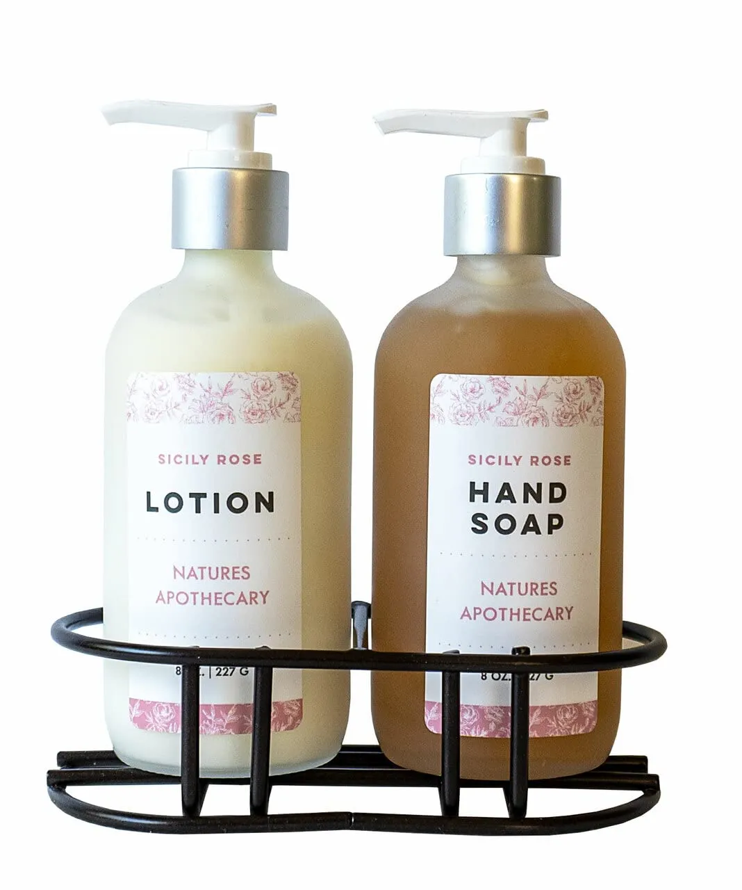 NATURE'S APOTHECARY Sicily Rose Eco-Friendly Refillable Liquid Soap - Vegan, Sulfate-Free, Hypoallergenic, All-Natural, Plant-Derived, Made in USA by DAYSPA Body Basics, 64oz / Half Gallon Refill