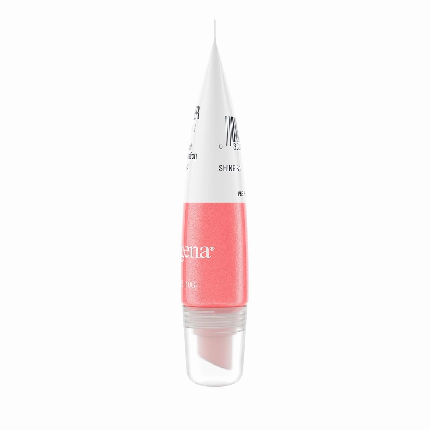 Neutrogena MoistureShine Lip Soother Gloss with SPF 20 Sun Protection, High Gloss Tinted Lip Moisturizer with Hydrating Glycerin & Soothing Cucumber for Dry Cracked Lips, Shine 30,.35 oz