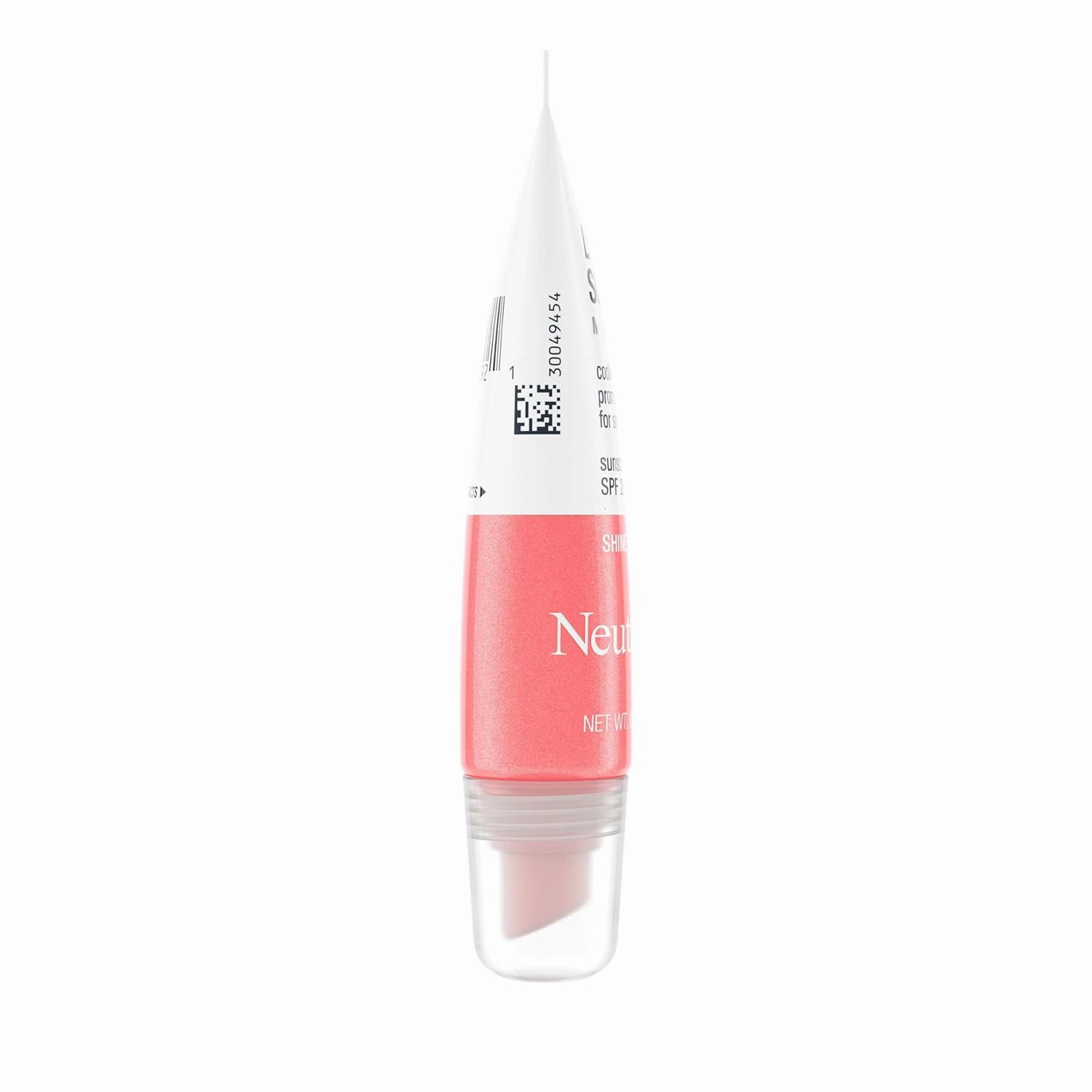 Neutrogena MoistureShine Lip Soother Gloss with SPF 20 Sun Protection, High Gloss Tinted Lip Moisturizer with Hydrating Glycerin & Soothing Cucumber for Dry Cracked Lips, Shine 30,.35 oz