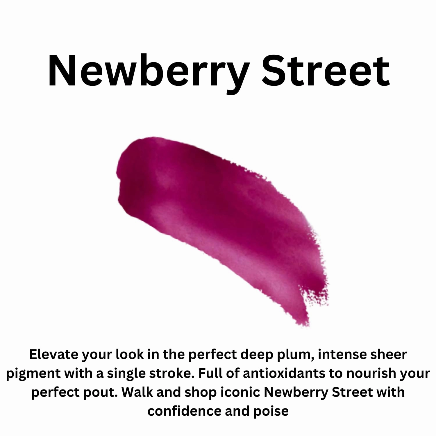 Newberry Lip Gloss (.25oz) -Vegan, gluten-free, cruelty-free formula with Aloe, Vitamins C & E, and a refreshing hint of spearmint extract for soft and hydrated lips.