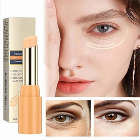 Niptic Under Eye Balm, Niptic Revive Your Under Eyes in One Swipe, Niptics Under Eye Brightener Balm Stick, Vitamin C Eyes Balms (2PCS)