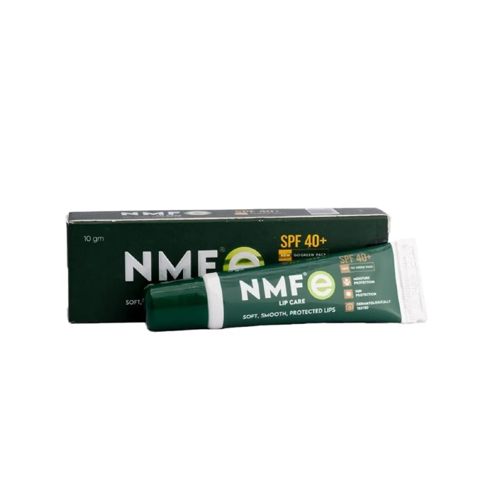 NM-Fe/Moisturising Lip Care 10 Gm | Lip balm | Spf40  For Dry And Chapped Lips | Aloe Vera & Vitamin E | Protects lips from dryness & sun damage | Dermatologically Tested