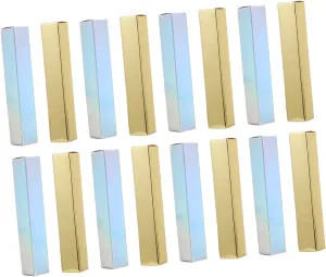 NOLITOY Lipstick Case Set 100pcs Lip Gloss Boxes Paper for Travel Decorative Use
