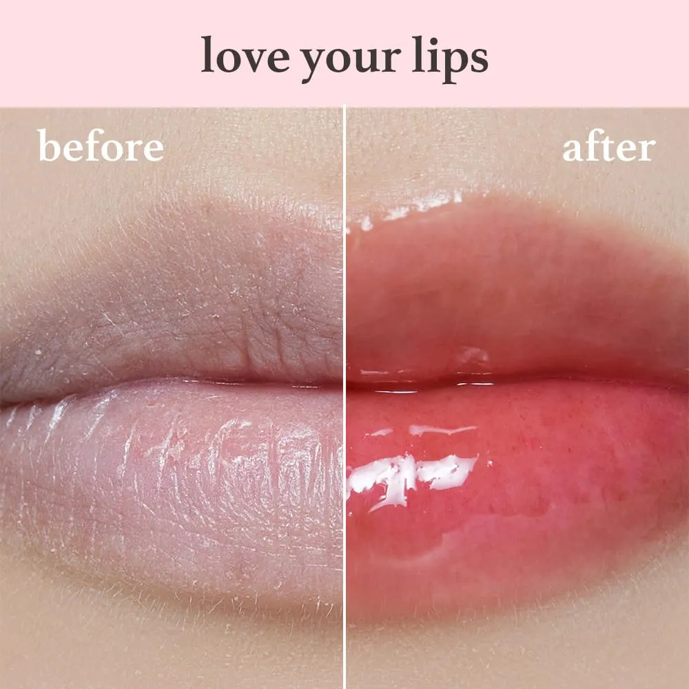 NOONI Korean Vegan Appleseed Lip Oil - Appleberry | Long-Lasting, Moisturizing, Plumping, Revitalizing for Dry Lips, Waterproof, No Peel Off, Hydrating, Nourishing, Mother's Day, 0.12 FL Oz