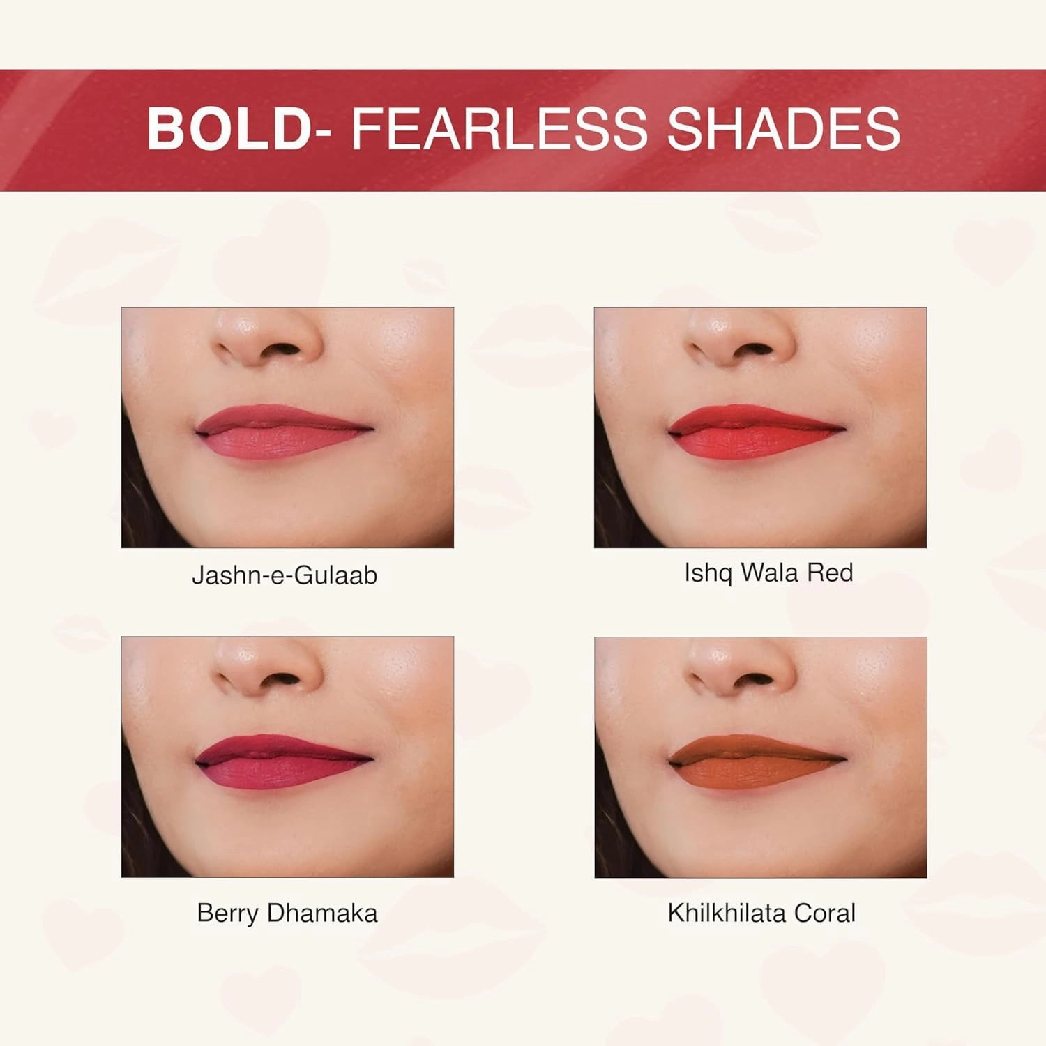 NOURISH MANTRA Jashn-E-Gulab Lipstick (3.5ml)/ Creamy Matte Liquid Lipstick with SPF/Water Proof/Smudge Proof/Transfer Proof/Long Lasting/Suits All Skin Tones