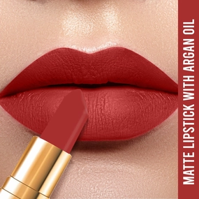 NY Bae Argan Oil Infused Matte Lipstick Runway Range Red - Passe 8 (4.5 g)