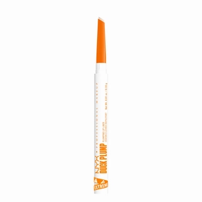 NYX PROFESSIONAL MAKEUP Duck Plump Plumping Lip Liner, Matte Pencil With Up To 10HR Wear, Ducking Clear (Clear Lip Liner)
